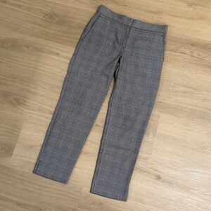 Ann Taylor Plaid Stretch Pants